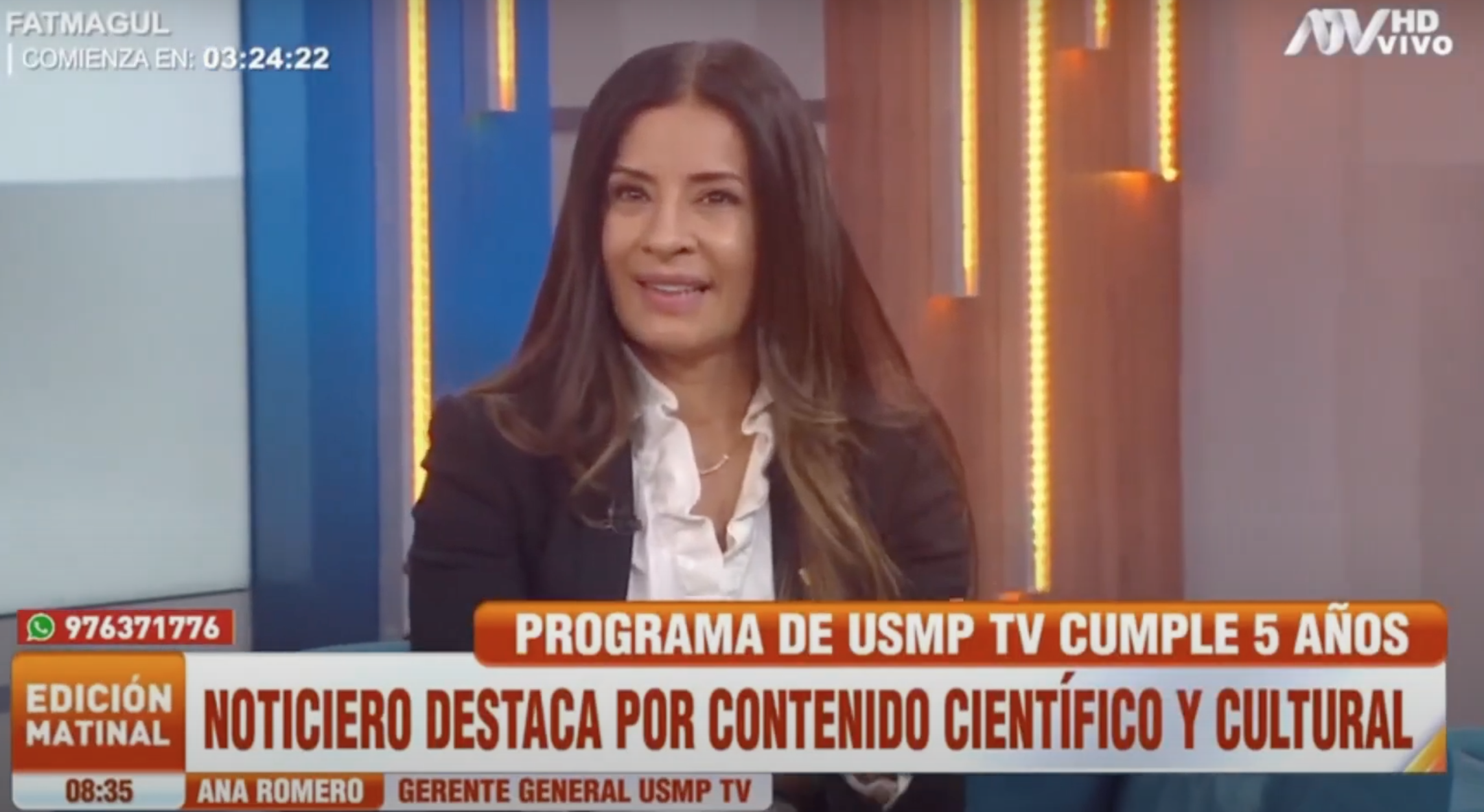 Entrevista a Mg. Ana Romero y Gabriel Torres por los 5 años al aire del NCC